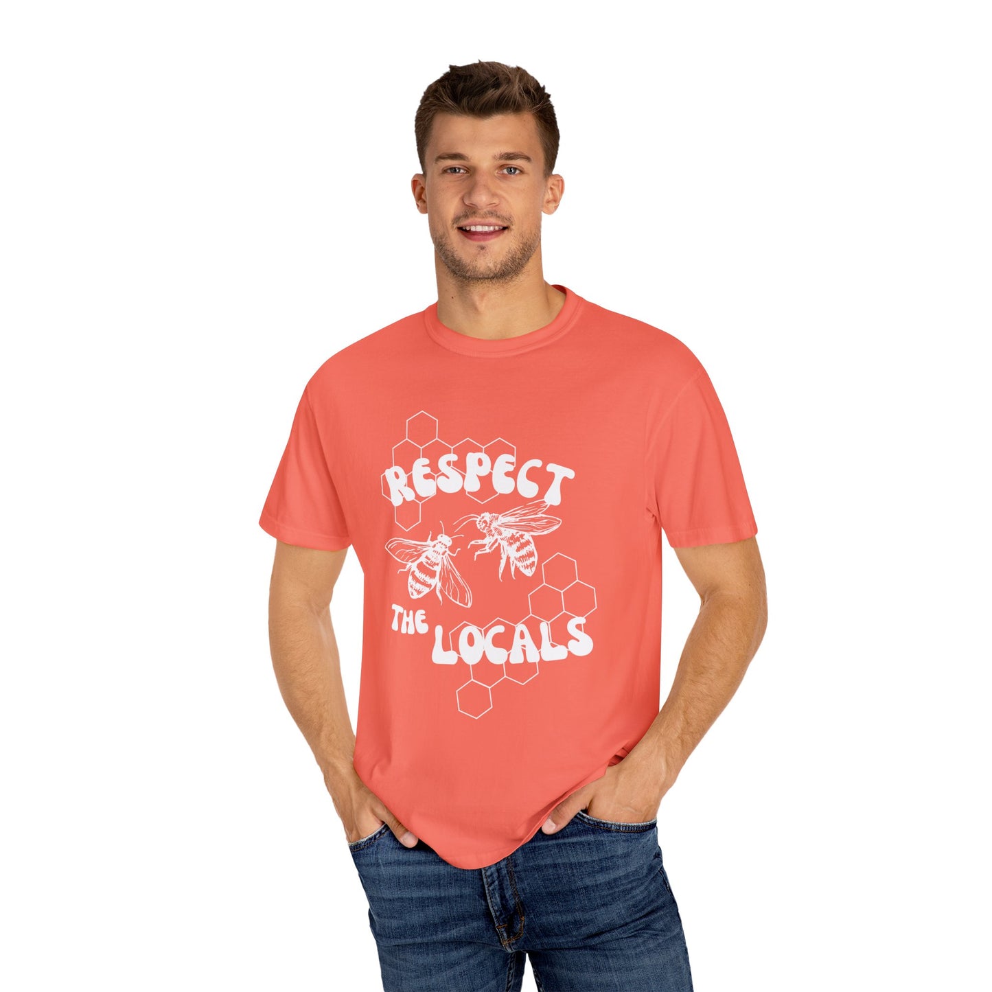 Respect the Locals-Save the Bees Oversized Tee