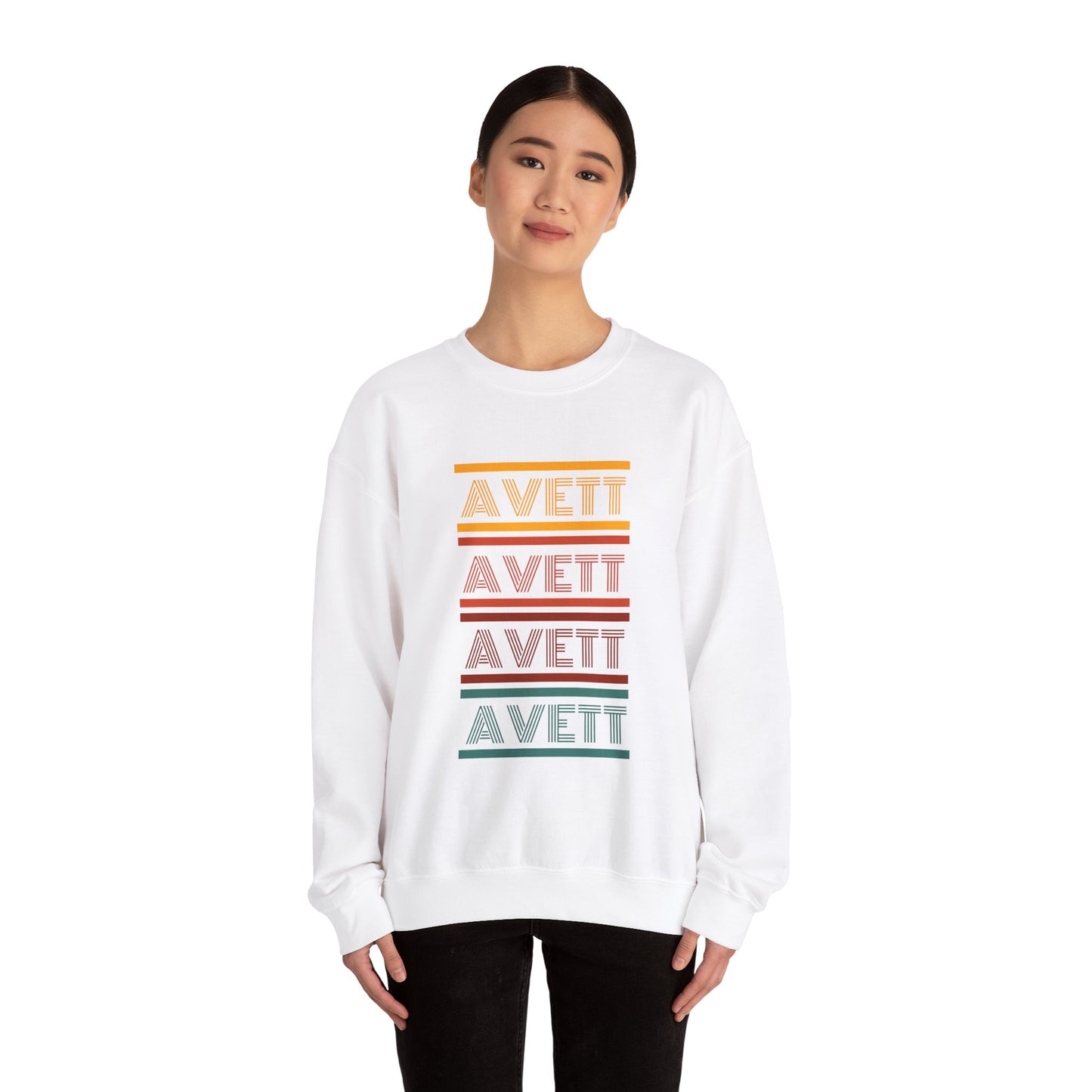 Rainbow Crewneck Sweatshirt - The Avett Brothers