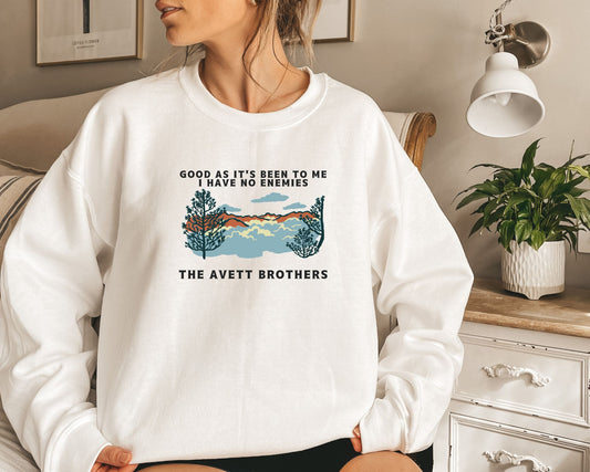 No Hard Feelings, Avett Brothers Unisex Crewneck