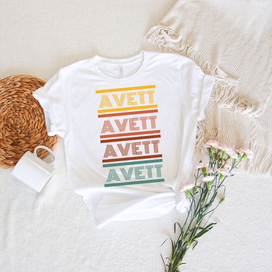 The Avett Brothers Rainbow Tee- Unisex Tee