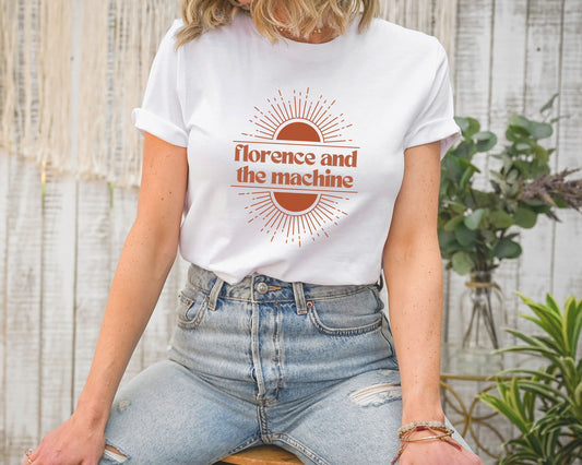 Graphic Tee - Florence and the Machine Print Unisex Jersey Short Sleeve Tee