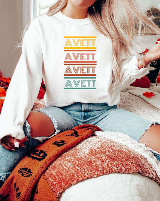 Rainbow Crewneck Sweatshirt - The Avett Brothers