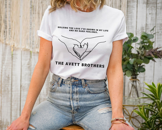 No Hard Feelings - Avett Brothers Unisex Tee Shirt