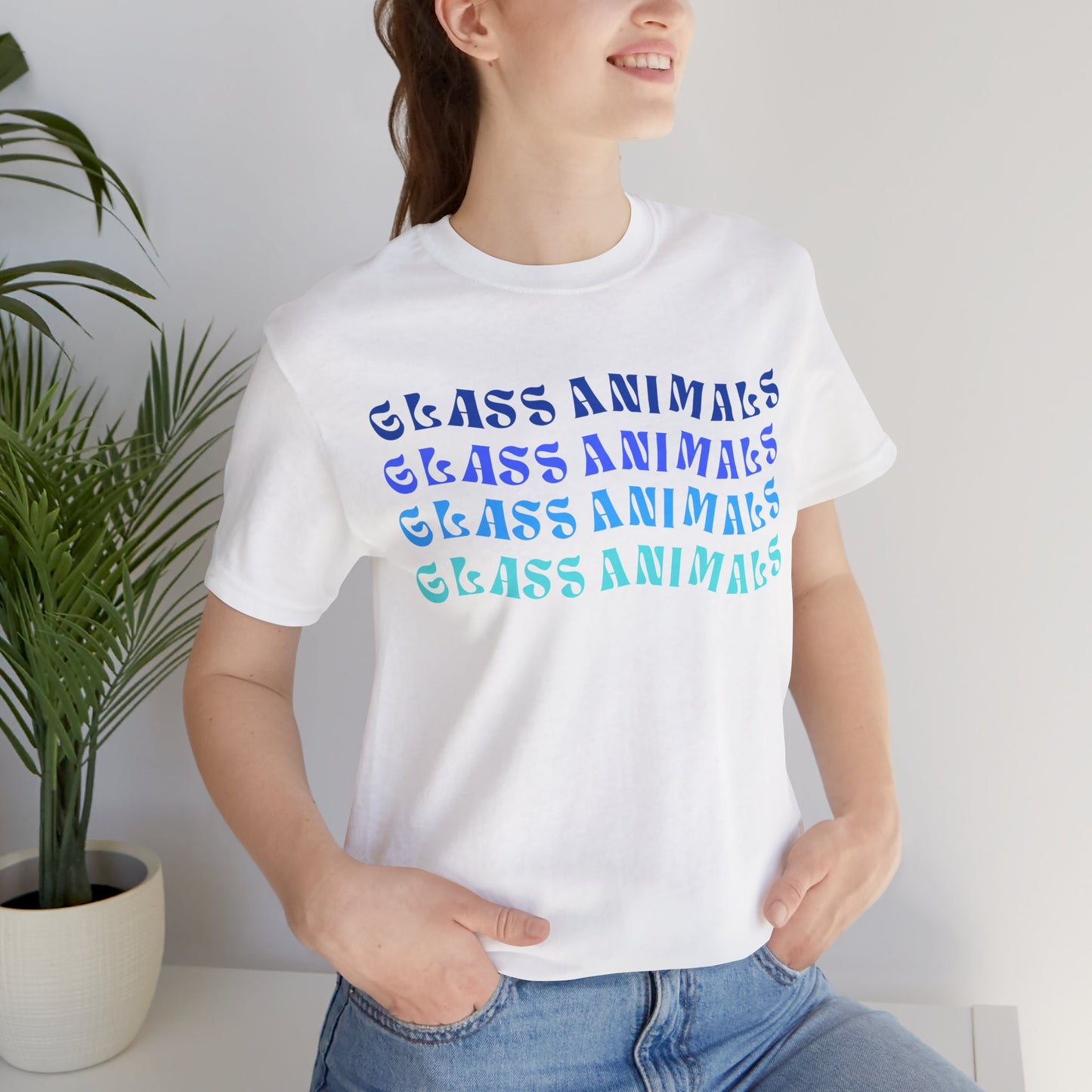 Glass Animals Tee - Unisex Jersey Short Sleeve