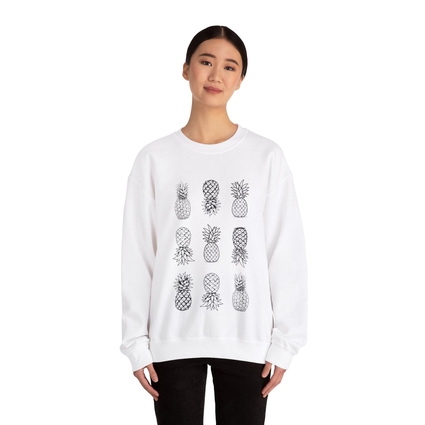 Pineapple Collage Sweatshirt