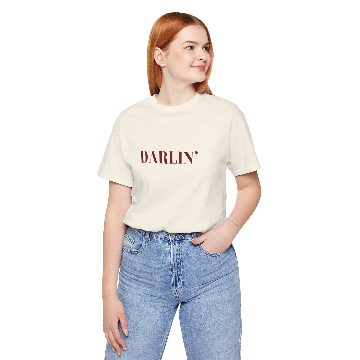 Darlin' Graphic Design-Western Unisex Tee