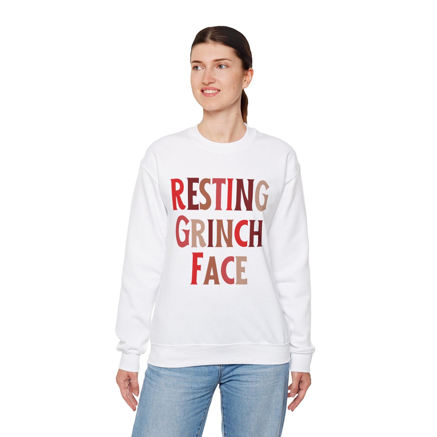 Resting Grinch Face Sweatshirt