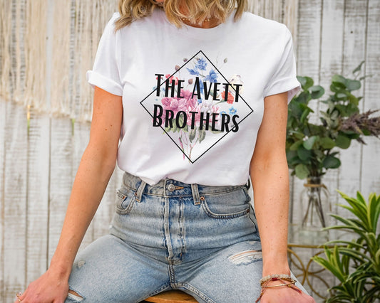 The Avett Brothers Flower Tee