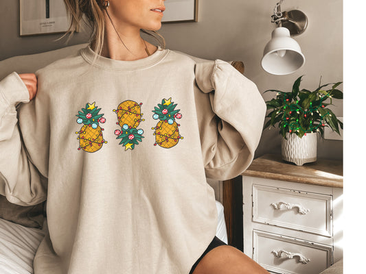 Pineapple Holiday Sweatshirt